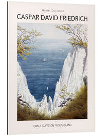 Magnettafel Chalk Cliffs On Rügen, 1818