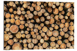 Magnettafel Holz im Stapel