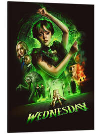Magnettafel Wednesday Addams