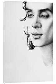 Magnettafel Cillian Murphy Bleistiftporträt