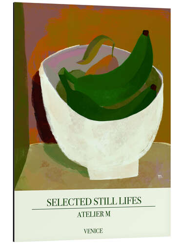 Alumiinitaulu Selected Still Lifes - Fruit bowl