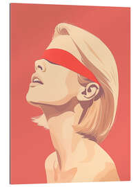 Gallery print Woman blindfolded