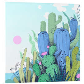 Magnettafel Exotischer Garten