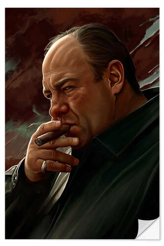 Wandsticker Tony Soprano