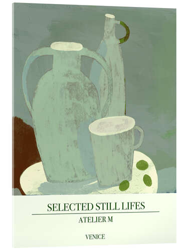 Acrylic print Selected Still Lifes - Aqua