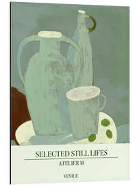 Alubild Selected Still Lifes - Aqua