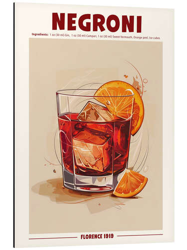 Aluminiumsbilde Negroni, Florence 1919 II