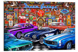 Magnettafel Dream Garage