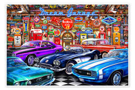 Plakat Dream Garage