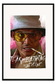Gerahmter Kunstdruck Fear and Loathing in Las Vegas