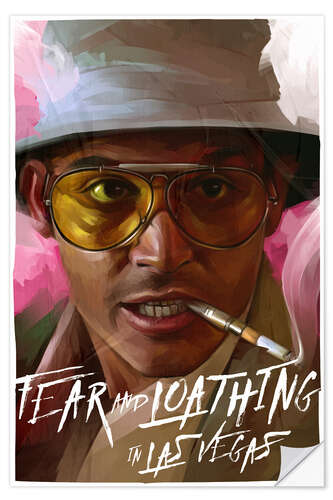 Naklejka na ścianę Fear and Loathing in Las Vegas