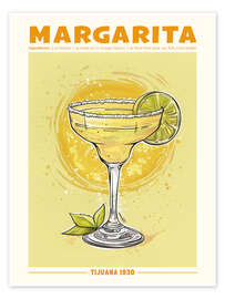 Poster Margarita, Tijuana 1930