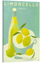 Aluminium print Limoncello di Sorrento