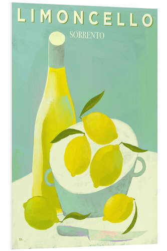 Tableau en PVC Limoncello di Sorrento