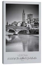 Canvas print Verona, Old Town