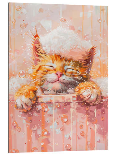 Gallery print Sleeping in the bathtub