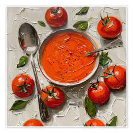 Poster Tomato cream soup