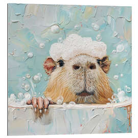 Gallery print Capybara&#039;s bath time