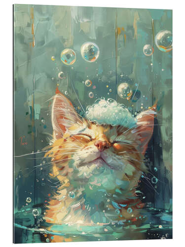 Gallery print Happiness with bubbles