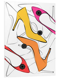 PVC print Happy Heels