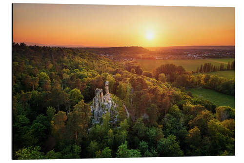 Quadro em alumínio Klusfelsen in the Harz