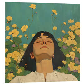 Magnettafel Blütenrausch