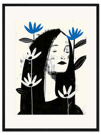 Gerahmter Kunstdruck Verwunschener Frühling