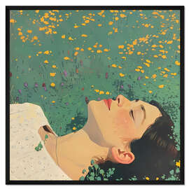 Gerahmter Kunstdruck Naturgeflüster