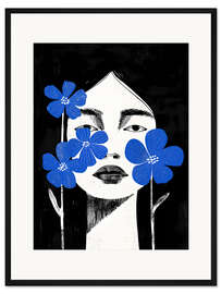 Gerahmter Kunstdruck Blütentraum