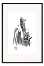 Gerahmter Kunstdruck Old Samurai