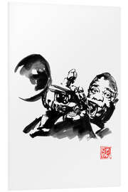 Quadro em PVC Louis Armstrong