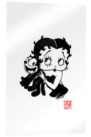 Akryylilasitaulu Betty Boop and Felix the Cat