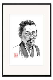 Gerahmter Kunstdruck Hiroyuki Sanada