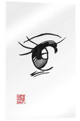 Acrylic print Manga eye I