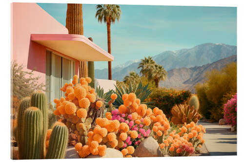 Cuadro de metacrilato California Dreaming - Cactusland II