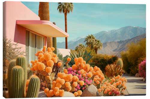 Canvas print California Dreaming - Cactusland II