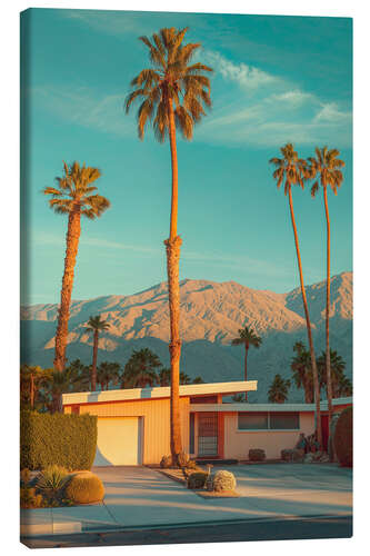 Stampa su tela California Dreaming - Famous Palm Springs