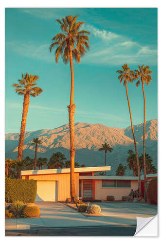 Vinilo para la pared California Dreaming - Famous Palm Springs