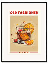 Gerahmter Kunstdruck Old Fashioned, New Orleans 1852