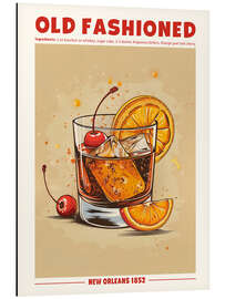 Magnettafel Old Fashioned, New Orleans 1852