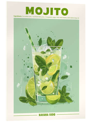 Acrylic print Mojito, Havana 1890