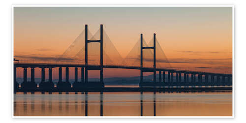 Plakat Severn Bridge, Wales