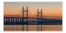 Poster Severn Bridge, Wales