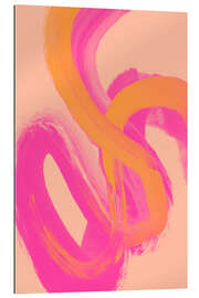 Tableau en plexi-alu Colour Strokes No 14