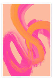 Plakat Colour Strokes No 14