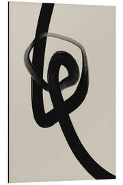 Magnettafel Schwarze Striche Nr. 16