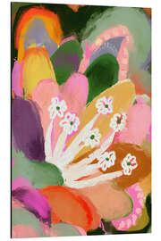 Aluminium print Colourful blooms