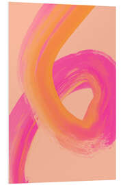 Foam board print Color Strokes No 13