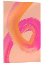 Tableau en plexi-alu Color Strokes No 13