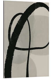 Magnettafel Schwarze Striche Nr. 20